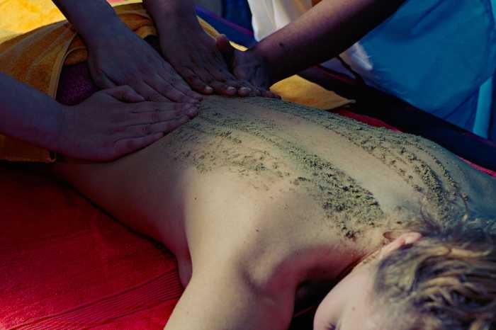 Powder Massage - Post COVID Treatment in Kerala